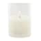 4" LED Glass Wax Flickering Candle by Ashland®